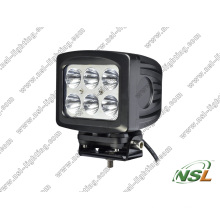 Luz de trabajo de coche de alta potencia 60W LED Spot / Flood Light Luz de trabajo LED 10-30V DC Luz de conducción LED para camión Luz de flash LED